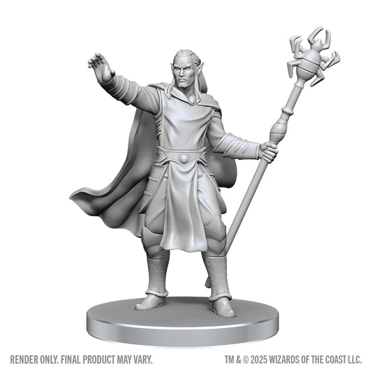 Nolzur's Marvelous Miniatures - Drow Mage & Yochlol - #90858