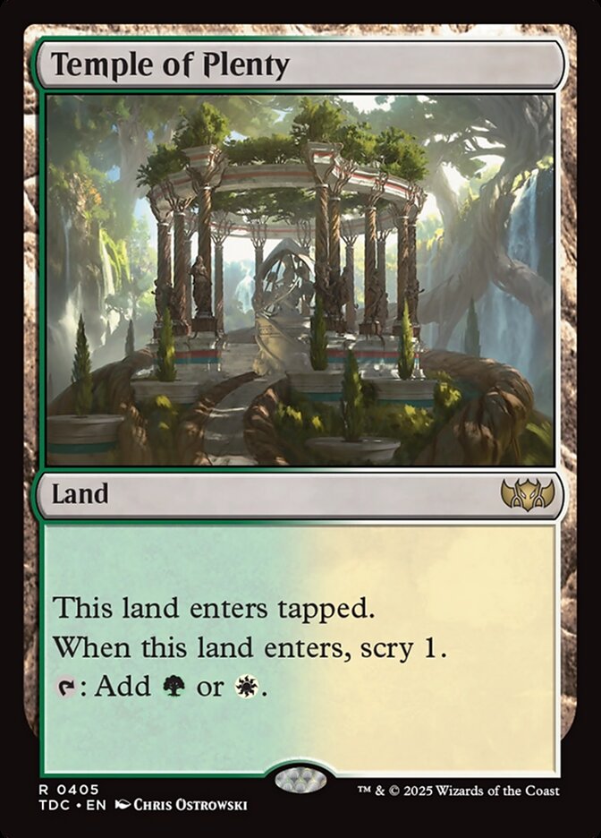 Temple of Plenty - TDC 405