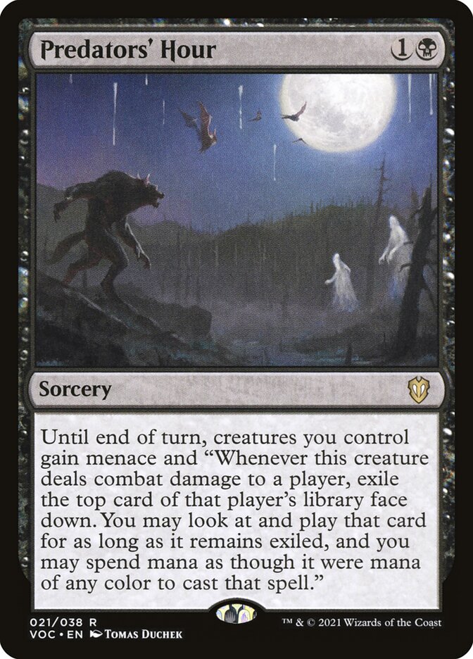 Predators' Hour - VOC 21