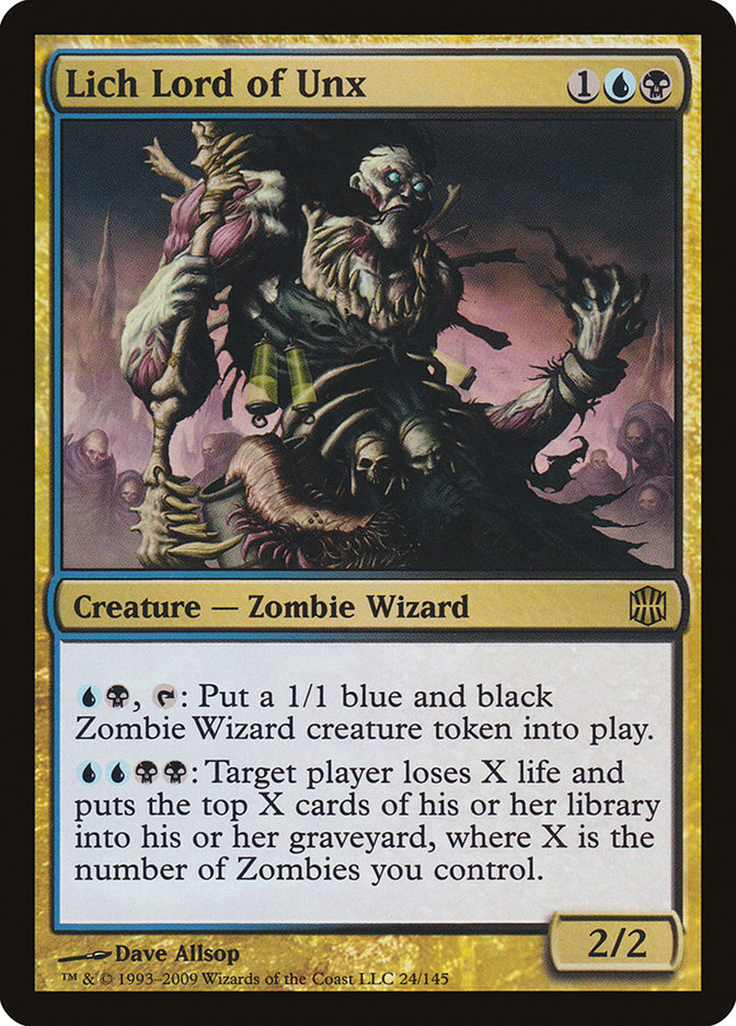 Lich Lord of Unx - ARB 24 (Foil)