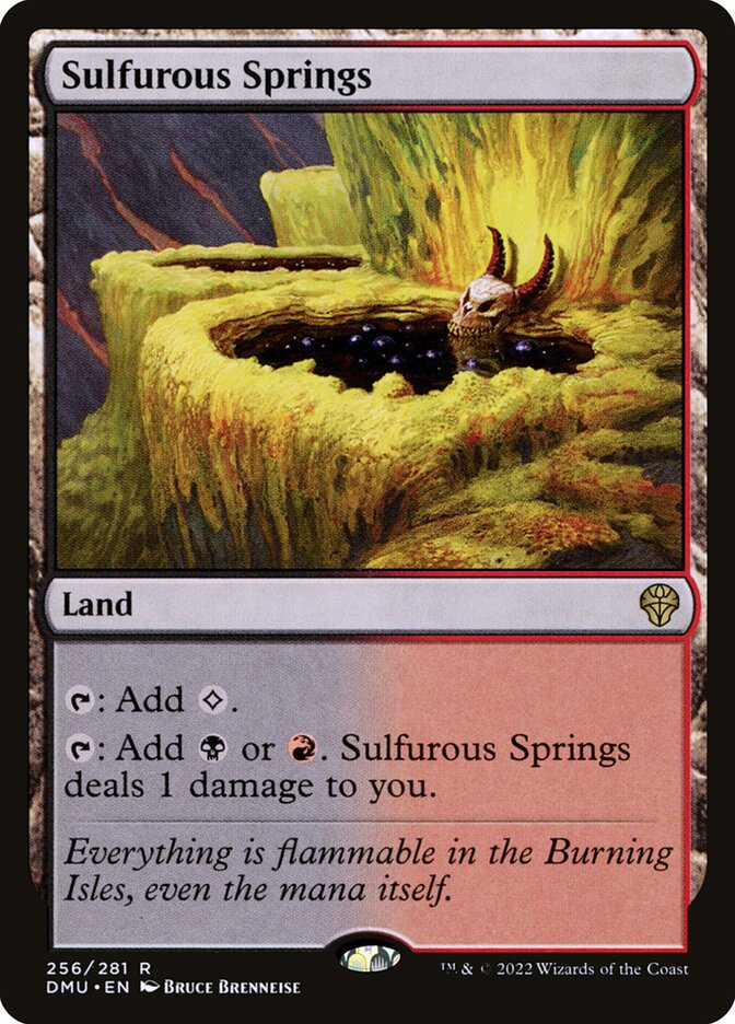 Sulfurous Springs - Dominaria United 256