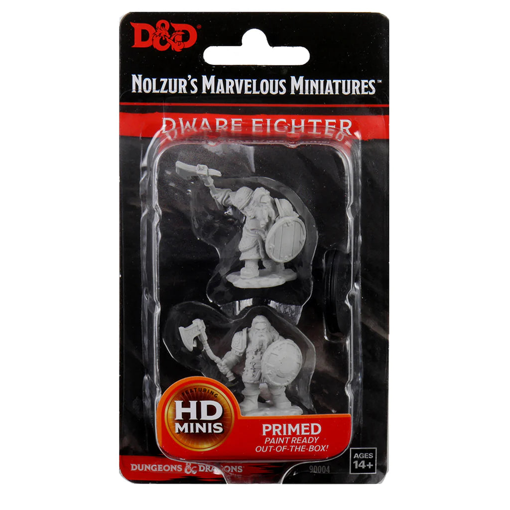 D&D Nolzur's Marvelous Miniatures - Dwarf Fighter #90004
