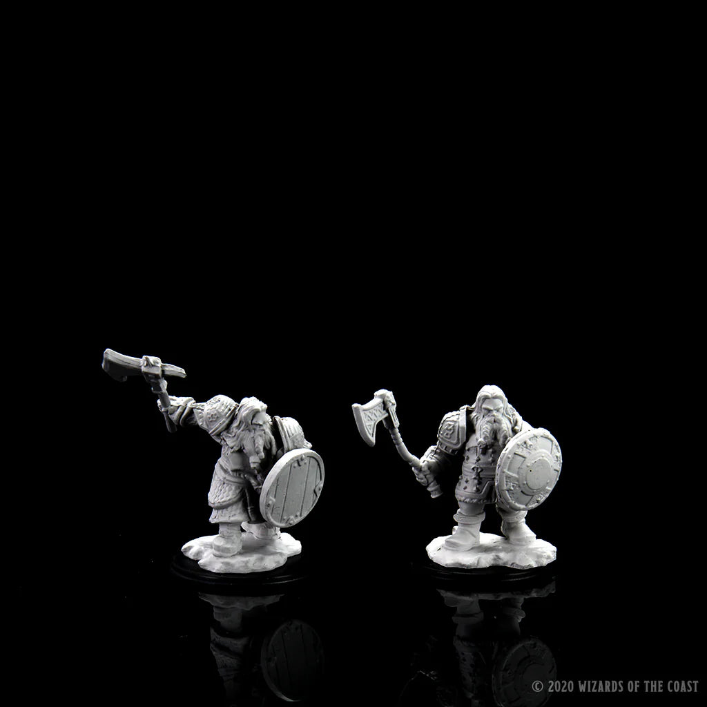 D&D Nolzur's Marvelous Miniatures - Dwarf Fighter #90004