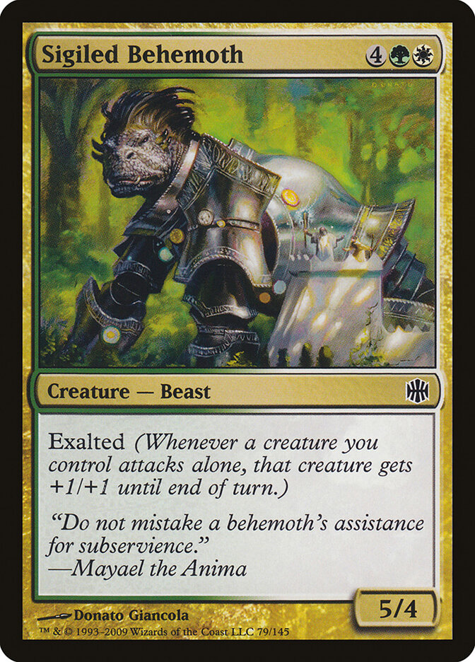 Sigiled Behemoth - Alara Reborn 79