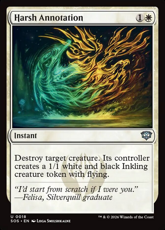 Harsh Annotation - Secrets of Strixhaven 18