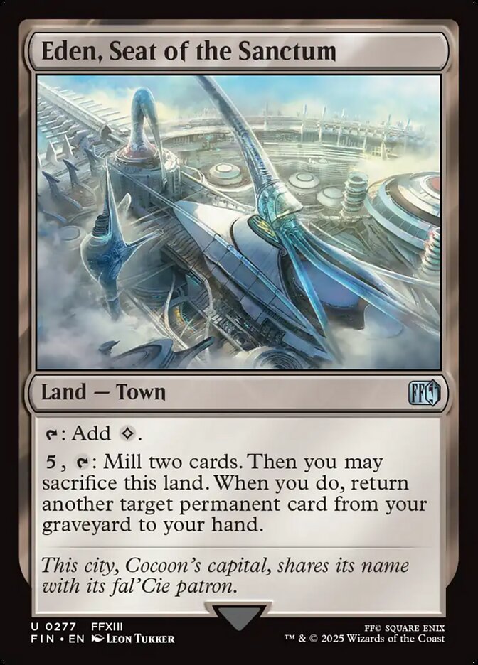 Eden, Seat of the Sanctum - FIN 277