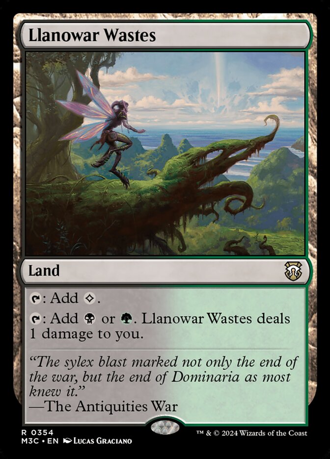 Llanowar Wastes - M3C 354