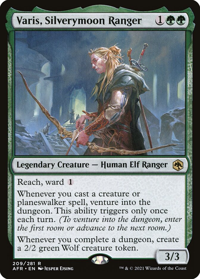 Varis, Silverymoon Ranger - AFR 209 (Foil)