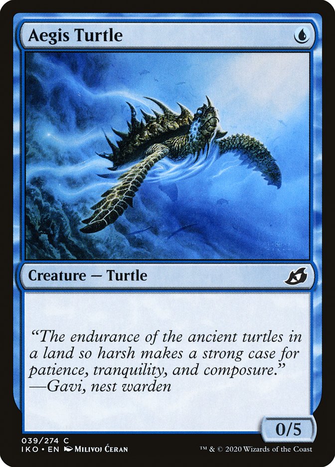 Aegis Turtle - Ikoria: Lair of Behemoths 39