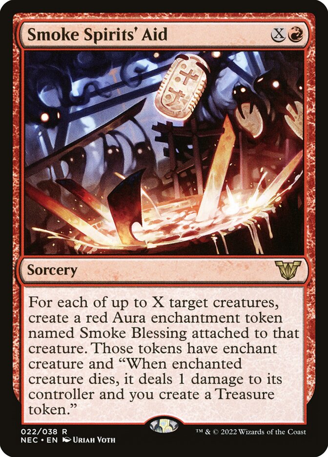 Smoke Spirits' Aid - Neon Dynasty Commander 22