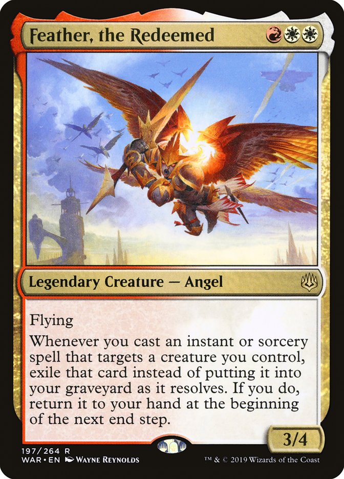 Feather, the Redeemed - War of the Spark 197 (Foil)