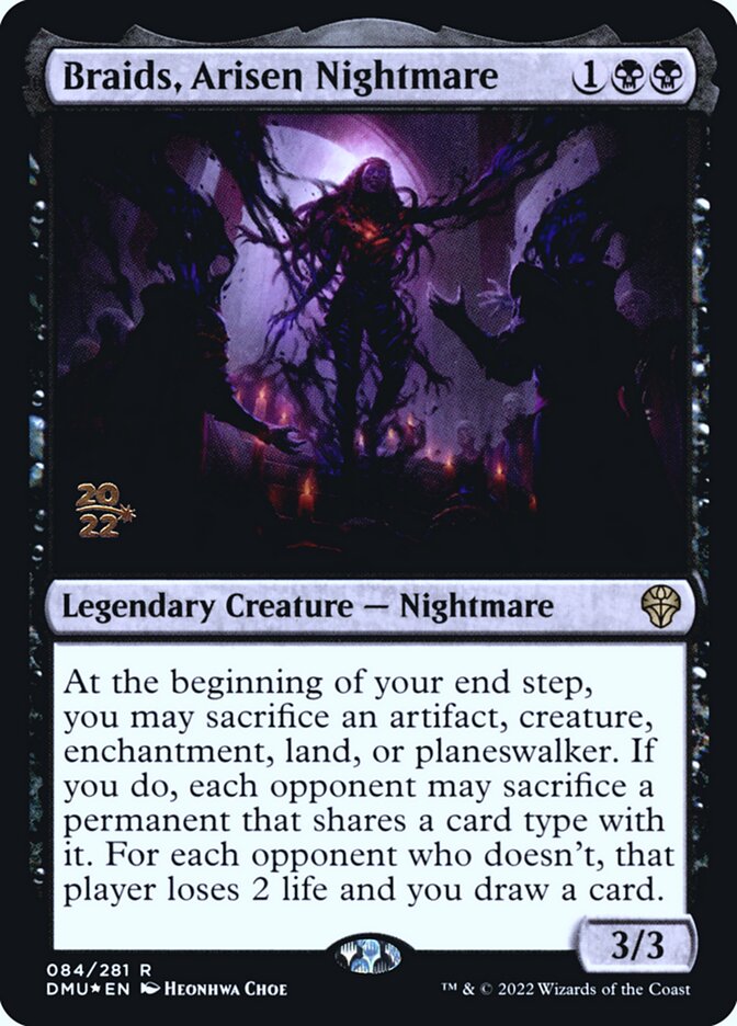 Braids, Arisen Nightmare - PDMU 84s (Foil)