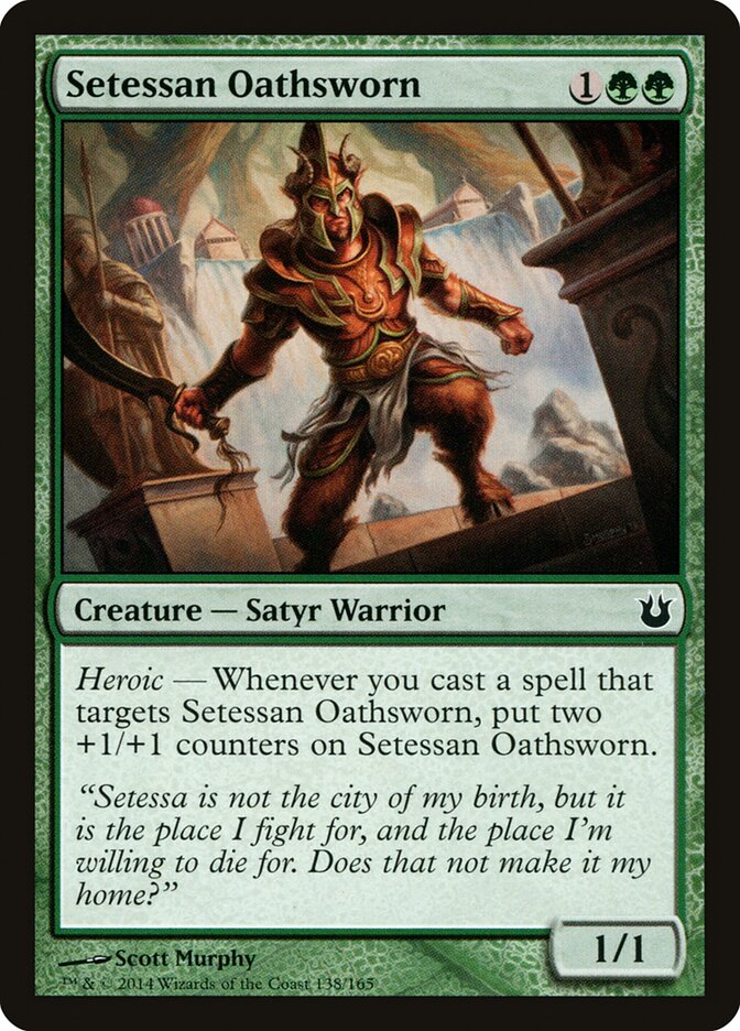 Setessan Oathsworn - Born of the Gods 138