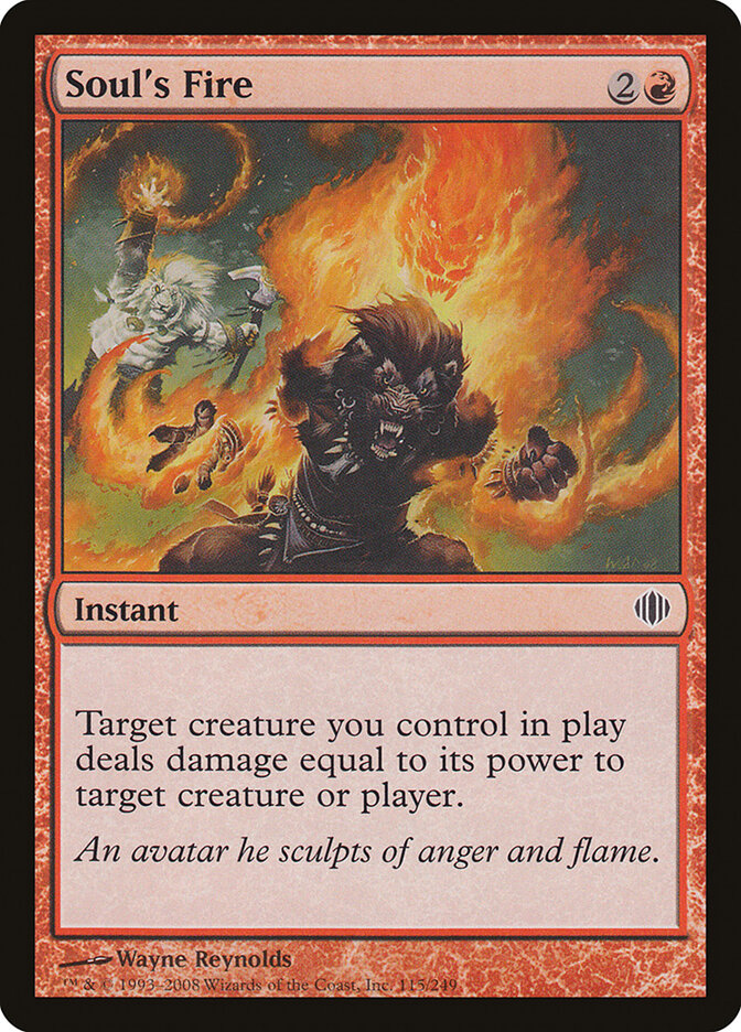 Soul's Fire - Shards of Alara 115 (Foil)