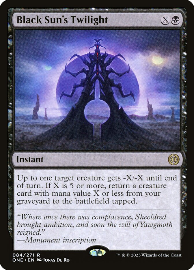 Black Sun's Twilight - ONE 84