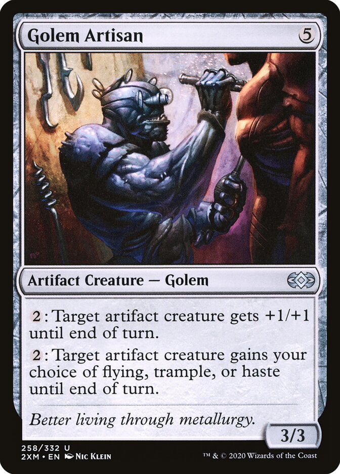 Golem Artisan - Double Masters 258