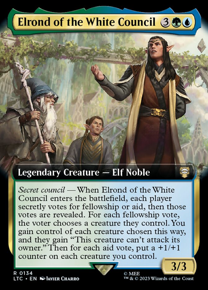 Elrond of the White Council - Tales of Middle-earth Commander 134