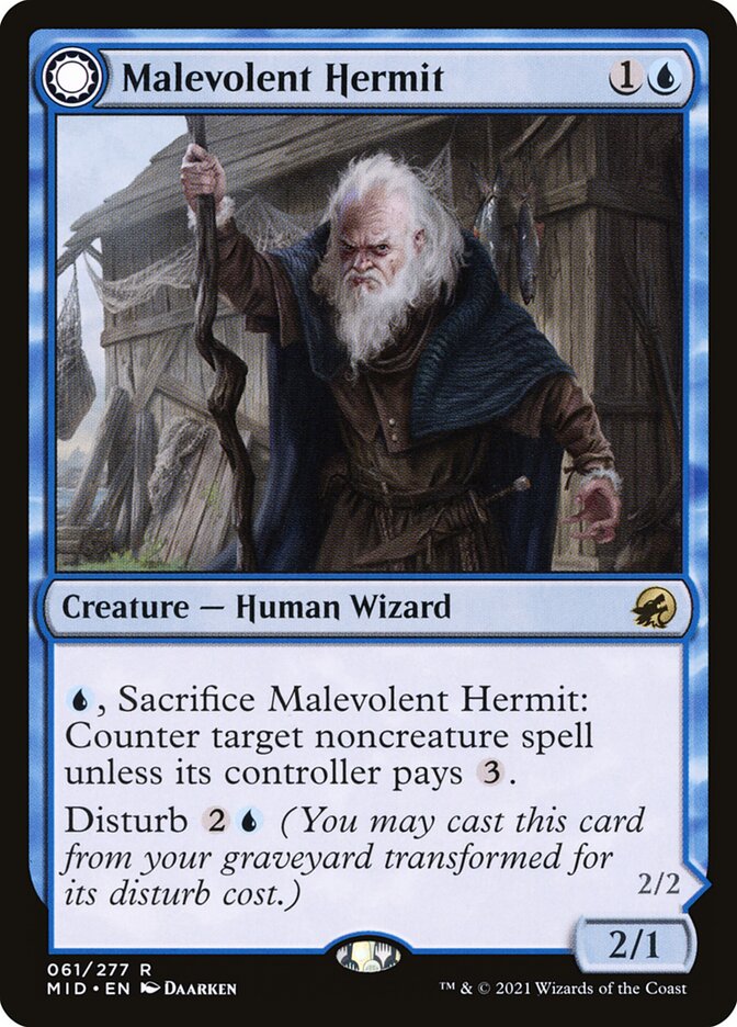 Malevolent Hermit // Benevolent Geist - MID 61