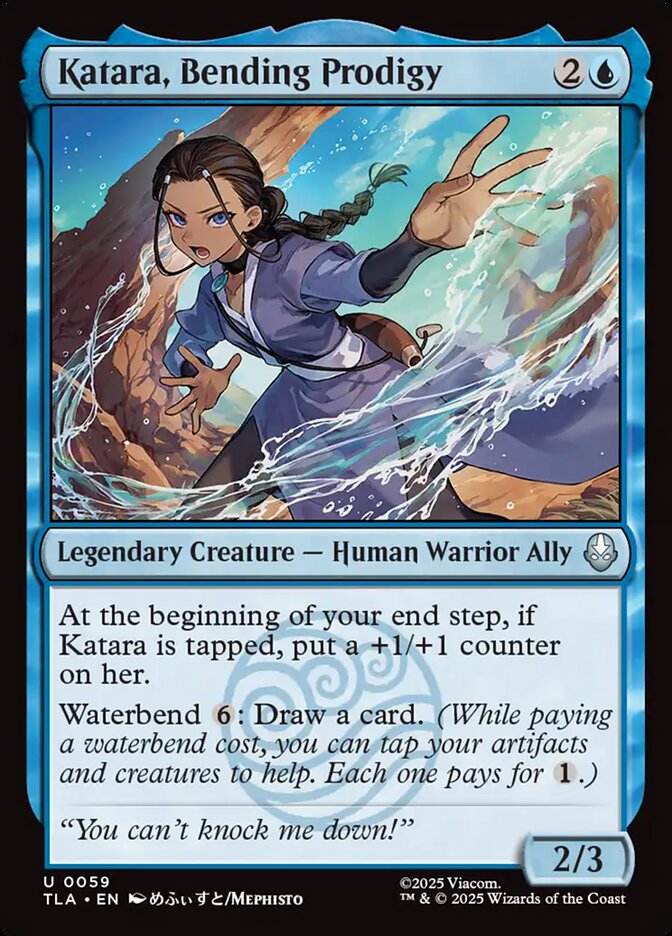 Katara, Bending Prodigy - TLA 59 (Foil)