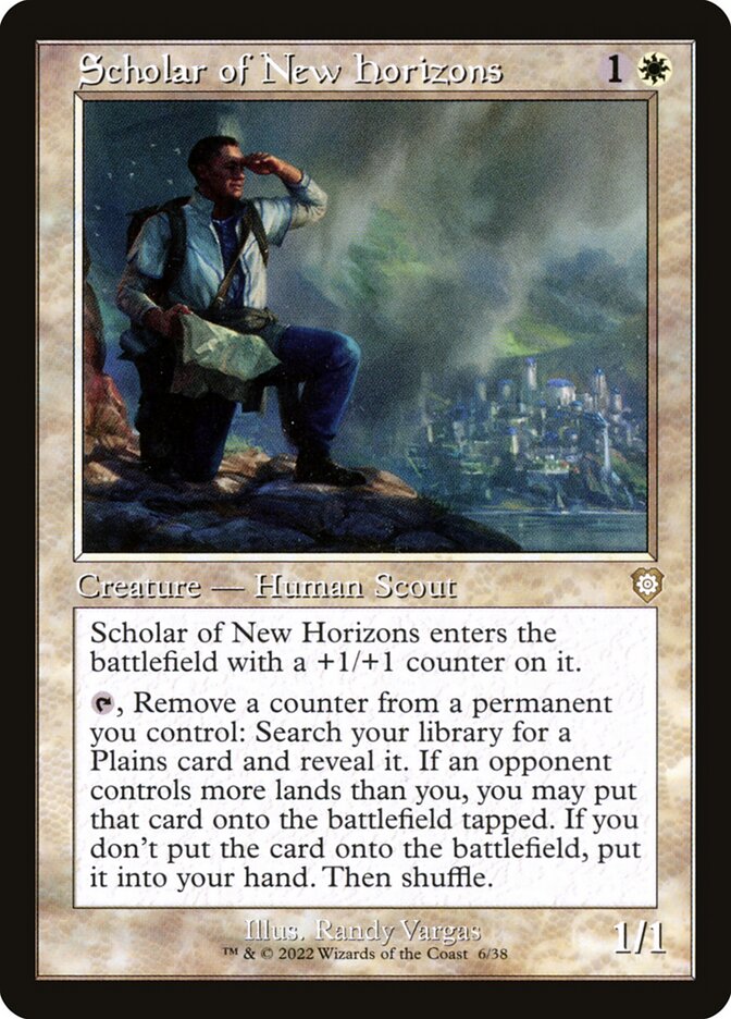 Scholar of New Horizons - BRC 6