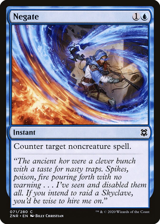 Negate - Zendikar Rising 71 (Foil)