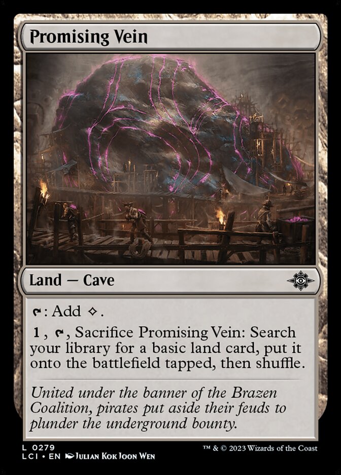 Promising Vein - The Lost Caverns of Ixalan 279 (Foil)