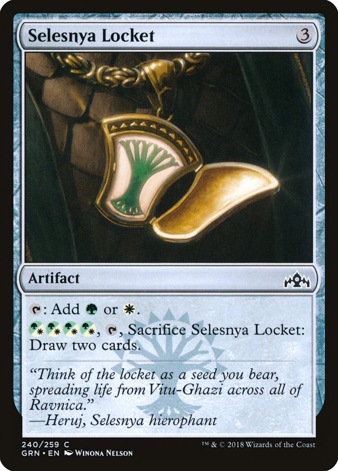 Selesnya Locket - Guilds of Ravnica 240