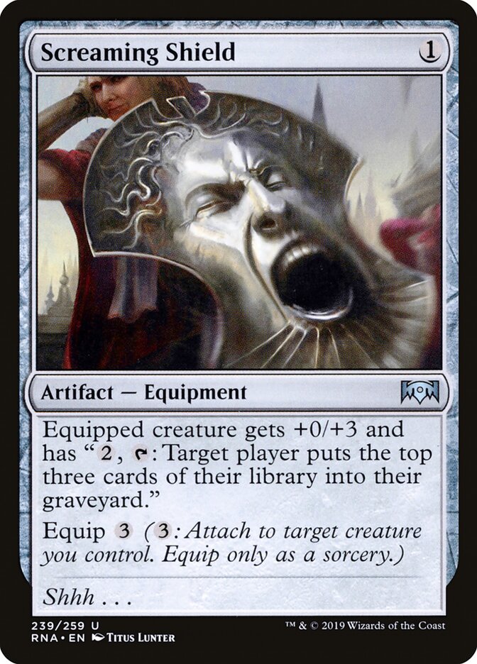 Screaming Shield - Ravnica Allegiance 239