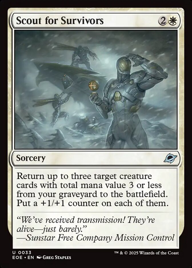 Scout for Survivors - Edge of Eternities 33