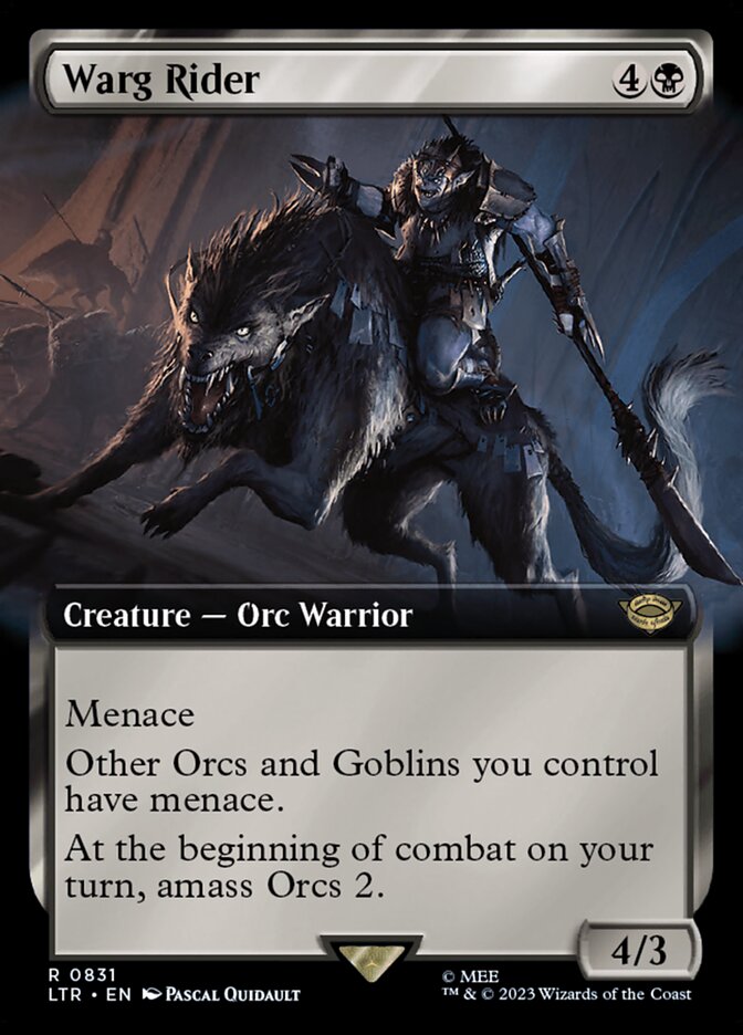 Warg Rider - The Lord of the Rings: Tales of Middle-earth 831
