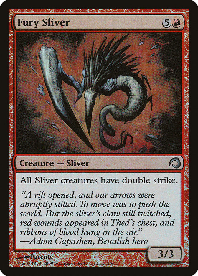 Fury Sliver - H09 25 (Foil)