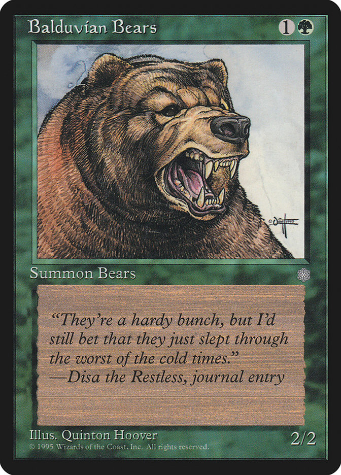 Balduvian Bears - ICE 226