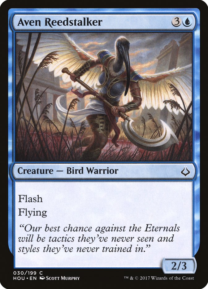 Aven Reedstalker - HOU 30 (Foil)