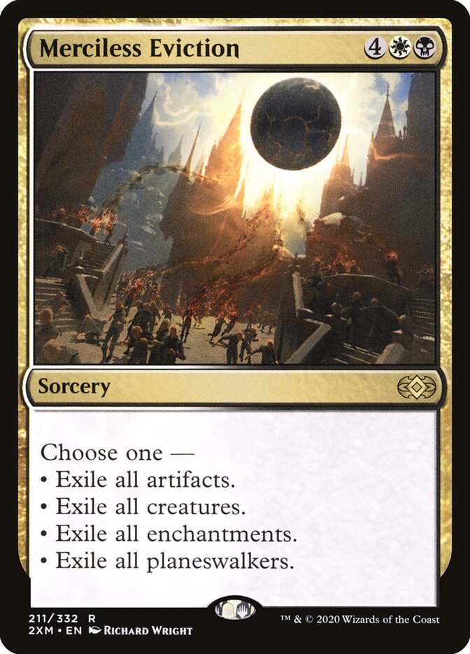 Merciless Eviction - Double Masters 211 (Foil)