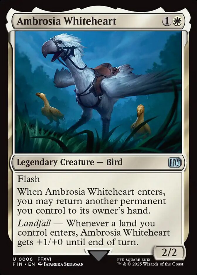 Ambrosia Whiteheart - FIN 6 (Foil)