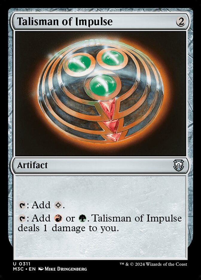 Talisman of Impulse - M3C 311