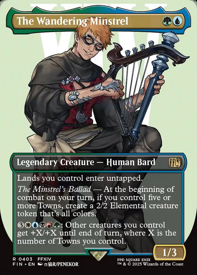 The Wandering Minstrel - Final Fantasy 403 (Foil)