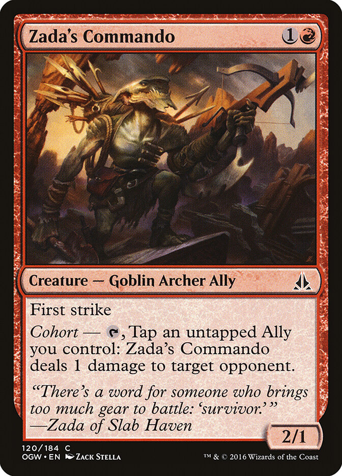 Zada's Commando - Oath of the Gatewatch 120 (Foil)
