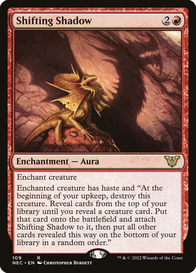 Shifting Shadow - Neon Dynasty Commander 109