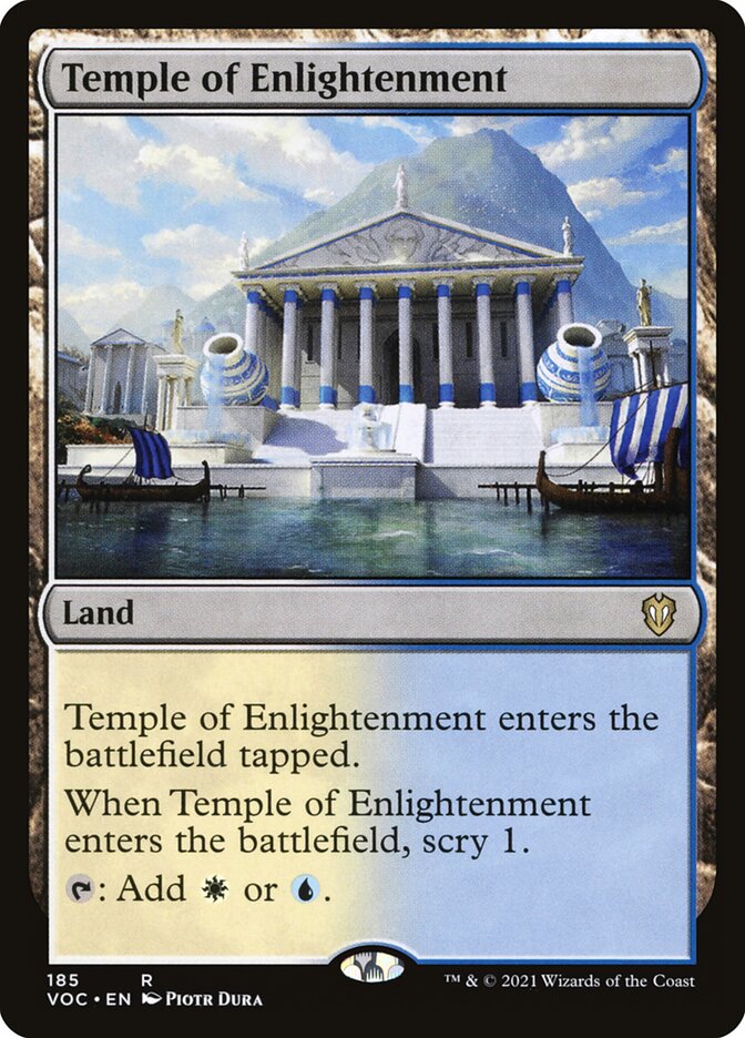 Temple of Enlightenment - Crimson Vow Commander 185