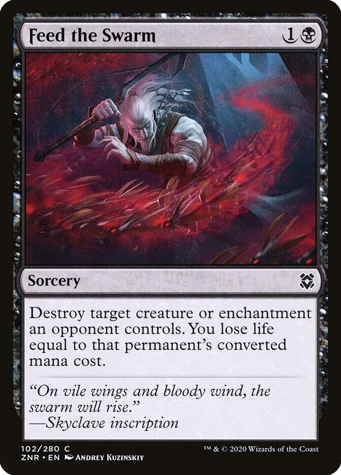 Feed the Swarm - Zendikar Rising 102 (Foil)