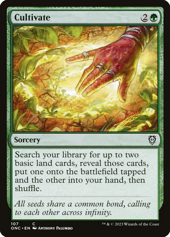 Cultivate - Phyrexia: All Will Be One Commander 107