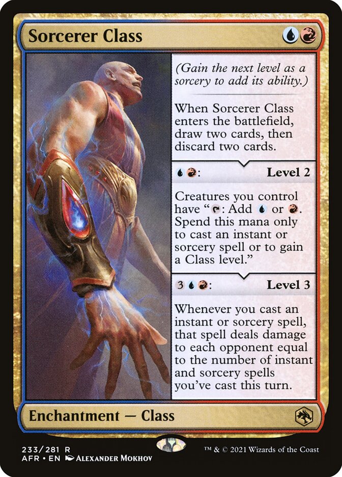 Sorcerer Class - AFR 233