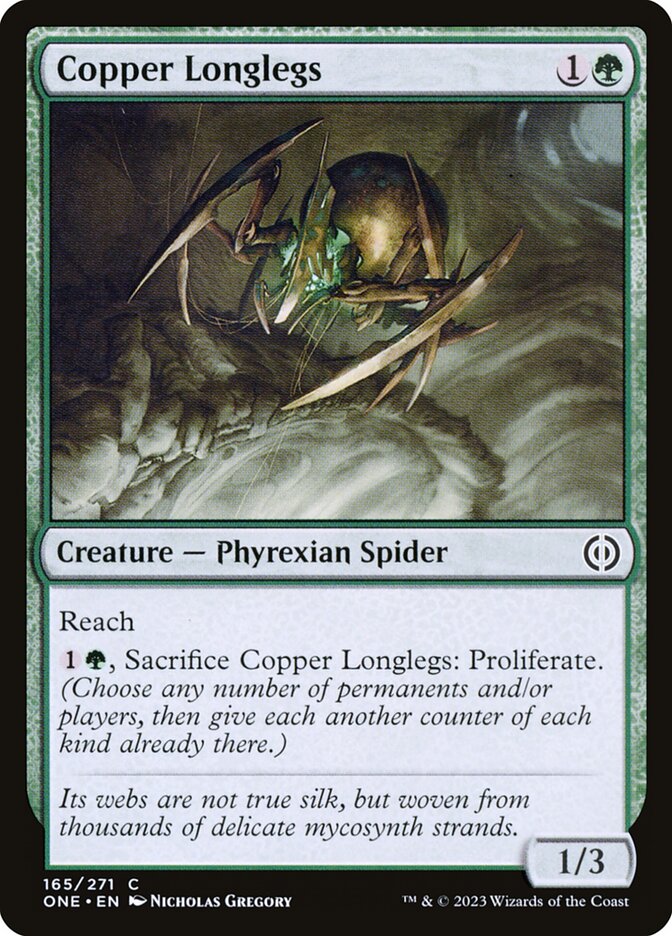 Copper Longlegs - Phyrexia: All Will Be One 165