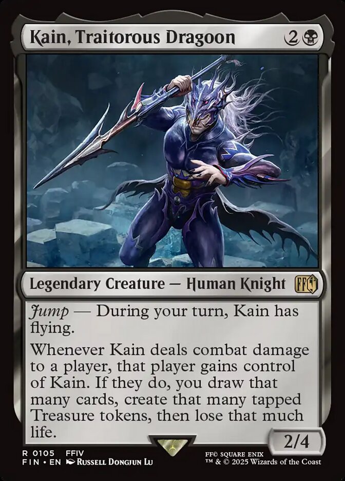 Kain, Traitorous Dragoon - FIN 105 (Foil)