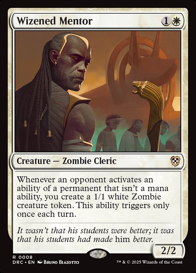 Wizened Mentor - DRC 8