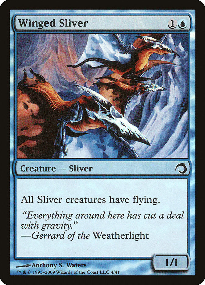 Winged Sliver - H09 4 (Foil)
