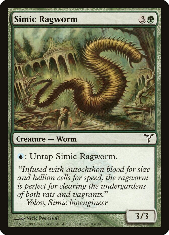 Simic Ragworm - Dissension 93