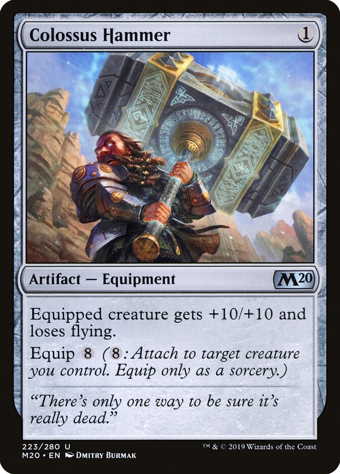Colossus Hammer - Core Set 2020 223
