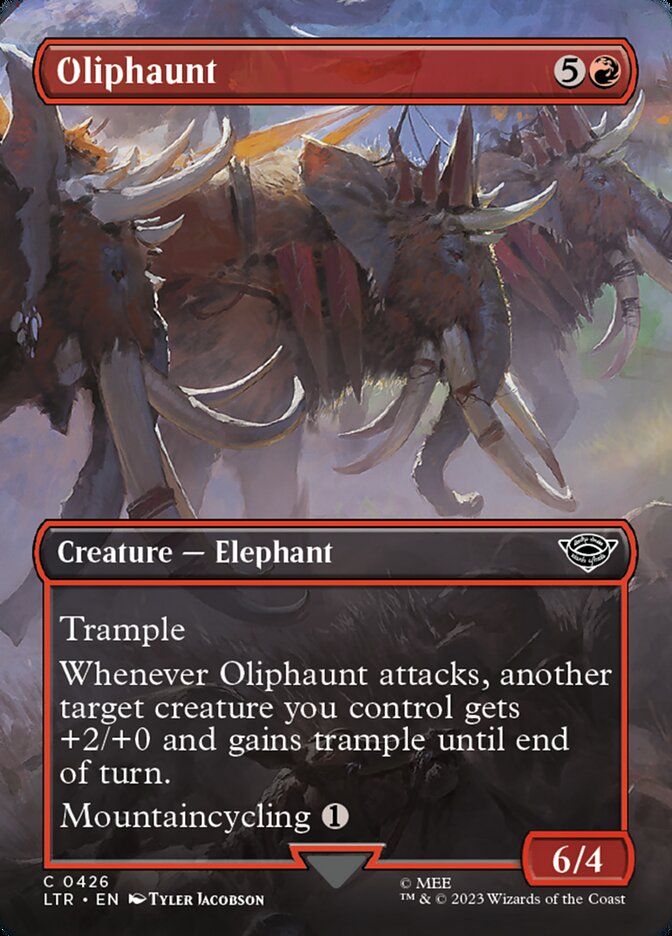 Oliphaunt (Borderless) - Universes Beyond: The Lord of the Rings: Tales of Middle-earth 426